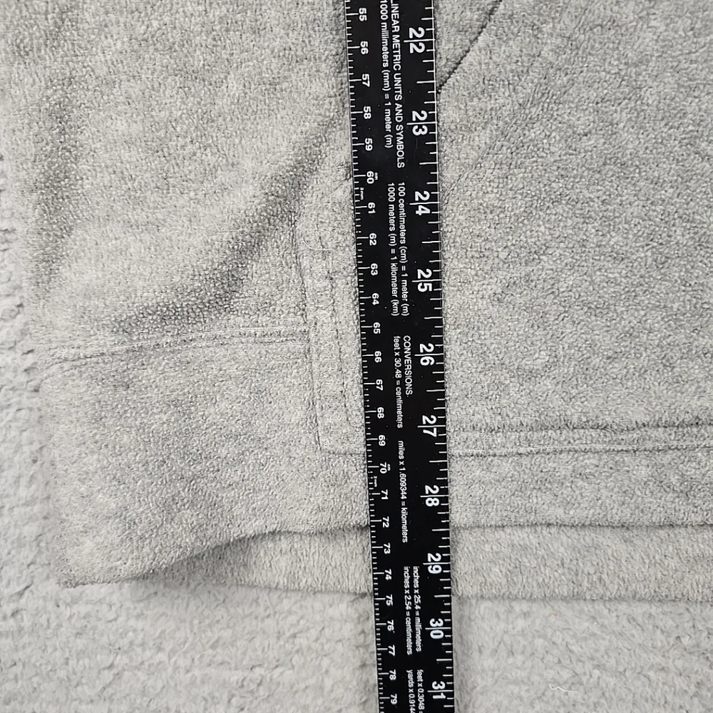 Disney Official Vintage Retro Mickey Mouse Grey Fleece Hoodie Womens 2XL - Picture 10 of 16